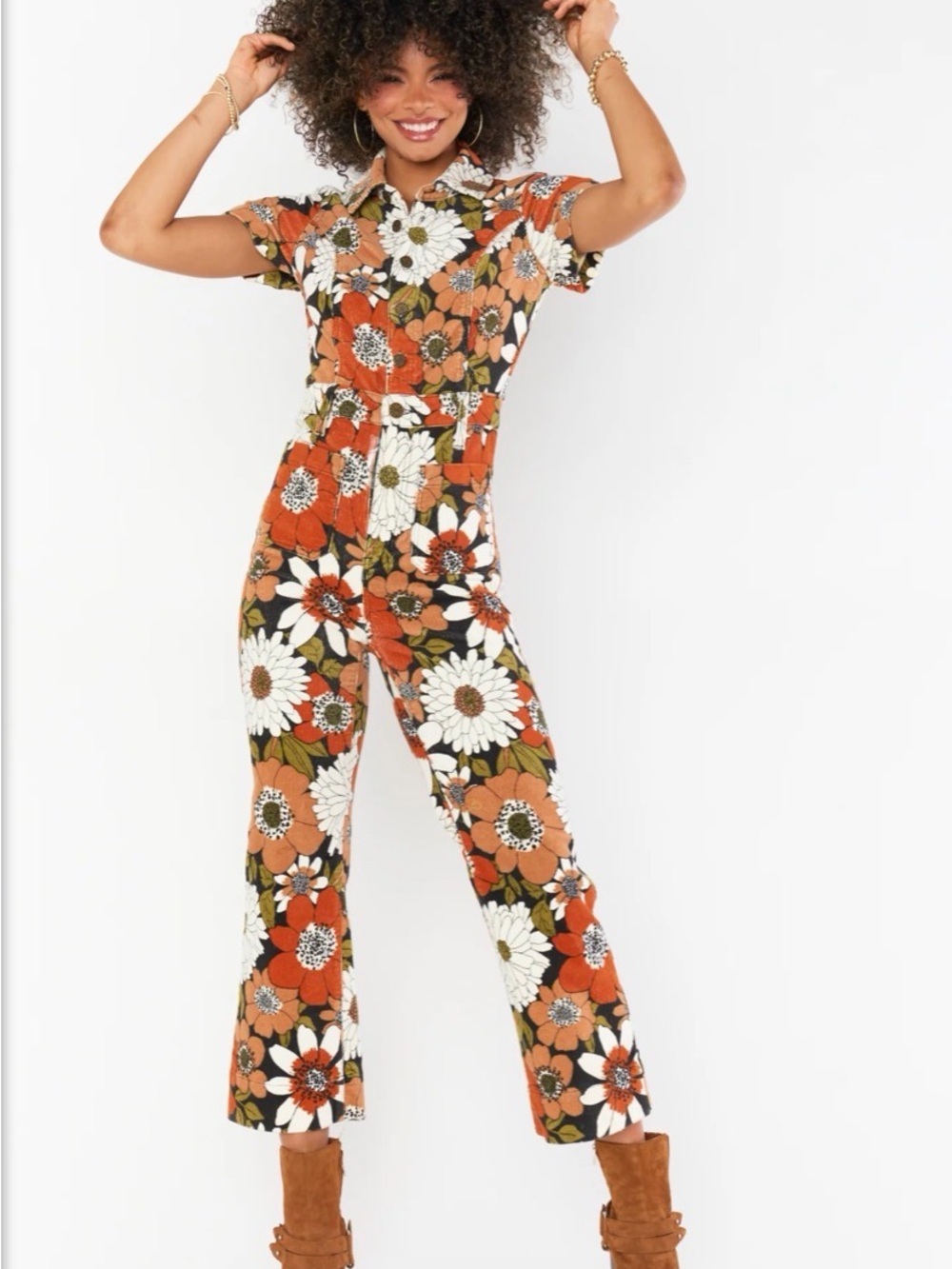 Show Me Your Mumu Everhart Cropped Jumpsuit - Picture 11 of 11
